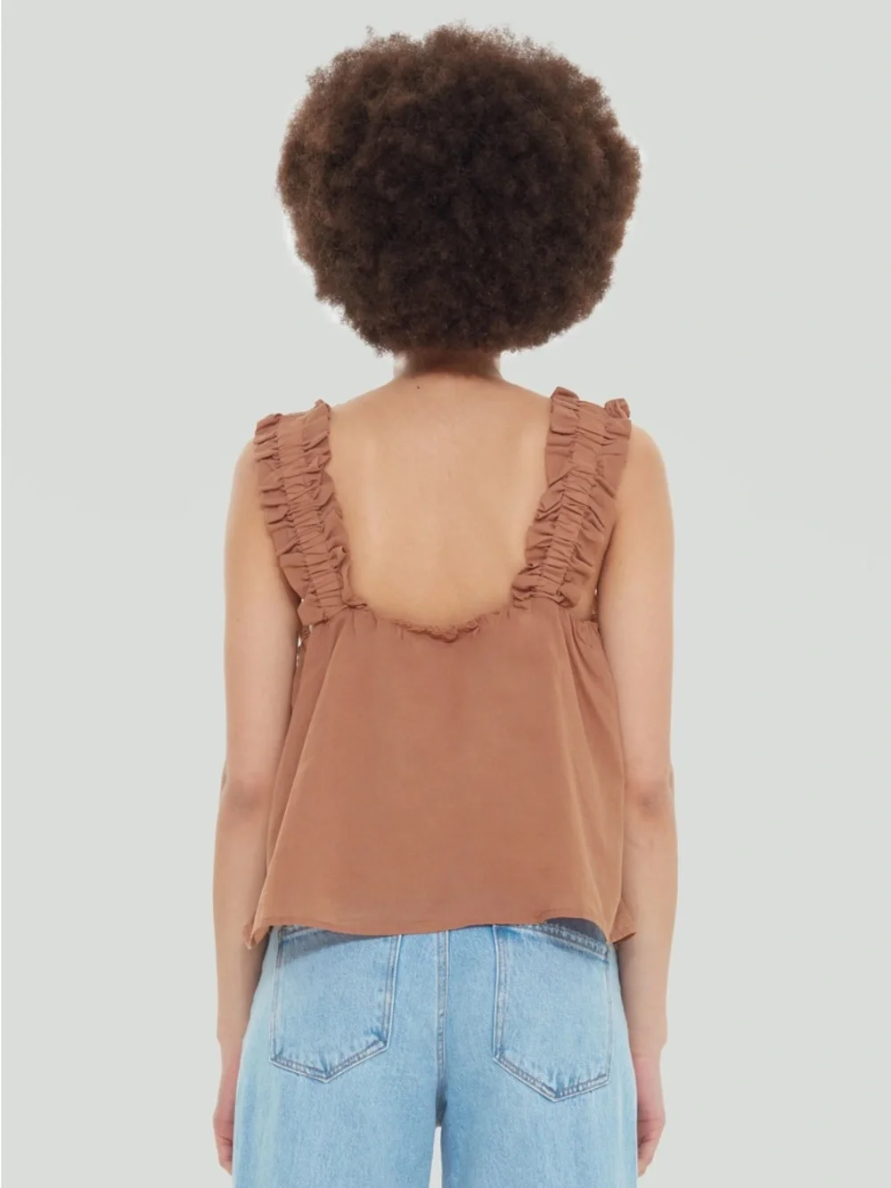 Dex Ruffle Tank Top - Picture 3 of 5